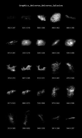 graphics universe galaxies Texturas CG .c4d .max .obj .3ds .fbx .stl .blend 