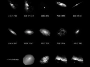 그래픽 우주 은하계 CG 텍스쳐