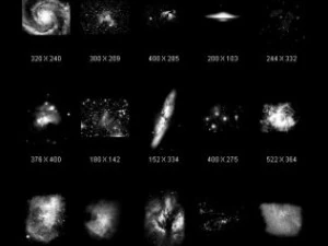 그래픽 우주 은하계 CG 텍스쳐