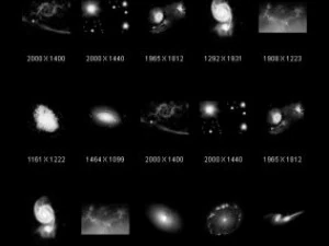 그래픽 우주 은하계 CG 텍스쳐