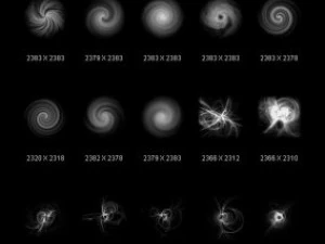 그래픽 우주 은하계 CG 텍스쳐