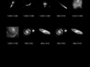 그래픽 우주 은하계 CG 텍스쳐