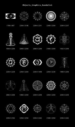 objects graphics kundalini CG Textures .c4d .max .obj .3ds .fbx .stl .blend 