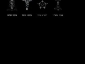 obiekty graficzne kundalini CG Tekstury