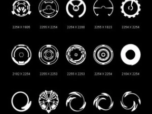 objects high tech CG Textures