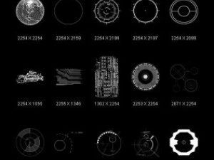 objects high tech CG Textures