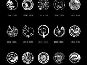 objects high tech CG Textures