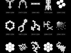 objects high tech CG Textures