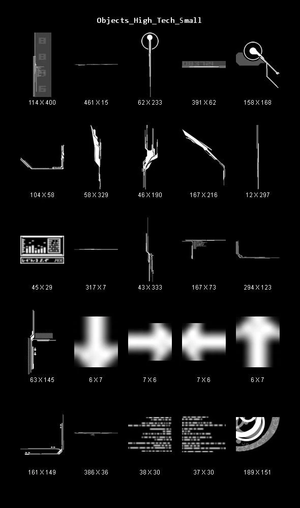 objects high tech small CG Textures .c4d .max .obj .3ds .fbx .stl .blend 