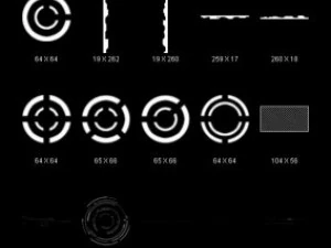 objects high tech small CG Textures