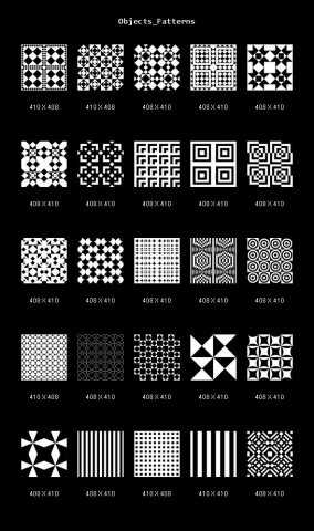 objects patterns CG Dokuları .c4d .max .obj .3ds .fbx .stl .blend 