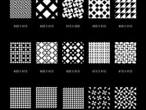 wzory obiekt&oacute;w CG Tekstury