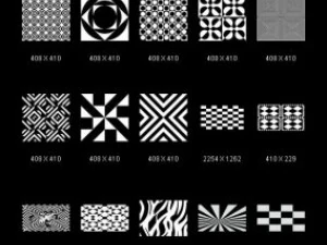 wzory obiekt&oacute;w CG Tekstury