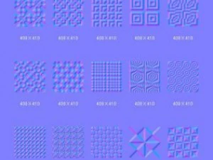 wzory obiekt&oacute;w CG Tekstury