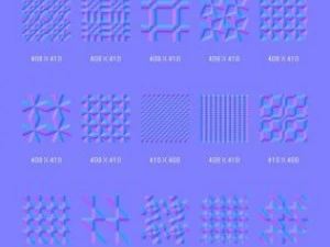 wzory obiekt&oacute;w CG Tekstury