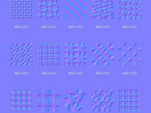 wzory obiekt&oacute;w CG Tekstury