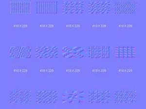 wzory obiekt&oacute;w CG Tekstury