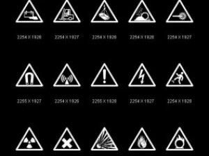 objects signs CG Textures