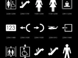 objects signs CG Textures