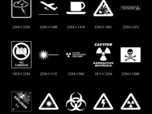 objects signs CG Textures