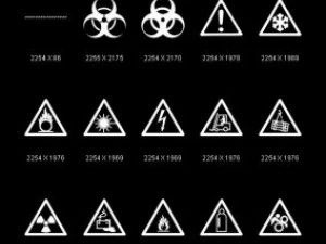 objects signs CG Textures