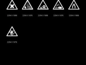 objects signs CG Textures