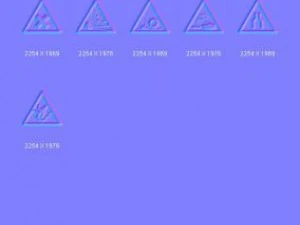 objects signs CG Textures