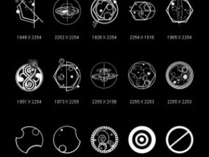 objects symbols abstracts CG Textures