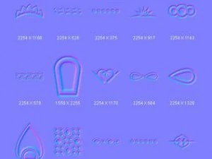 objects symbols abstracts CG Textures