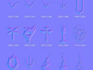 objects symbols abstracts CG Textures