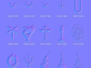 objects symbols abstracts CG Textures