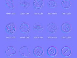 objects symbols abstracts CG Textures