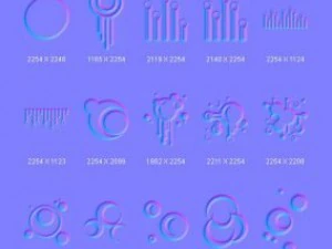 objects symbols abstracts CG Textures