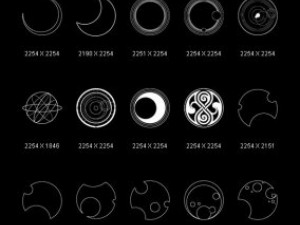 objects symbols astrology CG 텍스쳐