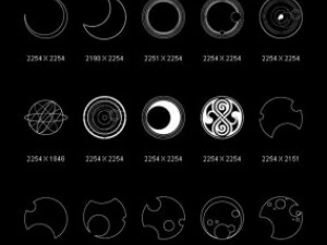 objects symbols astrology CG Textures
