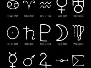 objects symbols astrology CG 텍스쳐