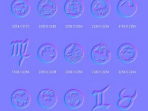 objects symbols astrology CG 텍스쳐