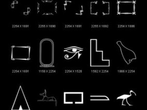 objects symbols culture egyptian CG 纹理