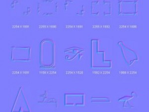 objects symbols culture egyptian CG 纹理