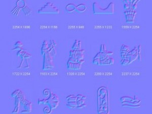 objects symbols culture egyptian CG 纹理