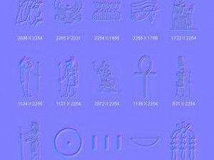 objects symbols culture egyptian CG 纹理