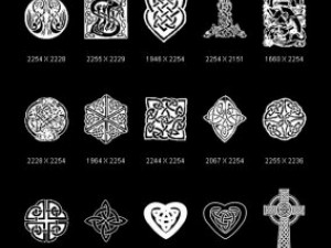 objects symbols culture celtic CG Tekstury