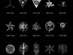 objects symbols culture occult CG Textures