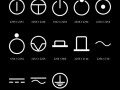 objects symbols eletric CG Textures