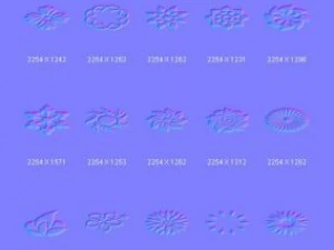 オブジェクト シンボル 花 CG テクスチャ