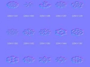 オブジェクト シンボル 花 CG テクスチャ