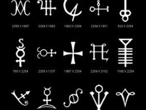 objects symbols occult alchemical CG Texturen