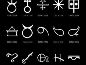 objects symbols occult alchemical CG Textures