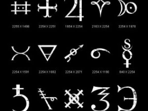 objects symbols occult alchemical CG Textures