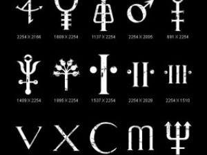 objects symbols occult alchemical CG Texturen